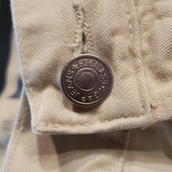 GAP BLUE JEANS High-Waisted VTG Boyfriend / Button-Fly Jeans Size 16 EVC - Picture 6 of 13